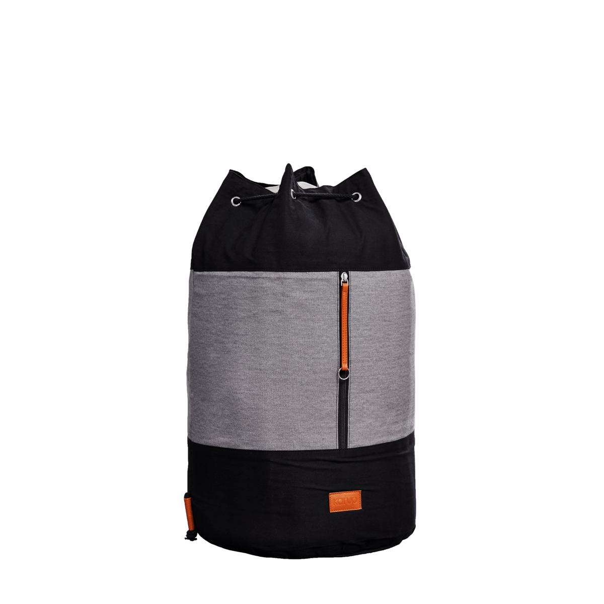 Sac de rangement gris et noir 35x60cm Roadie - Karup Design - The Cool Republic