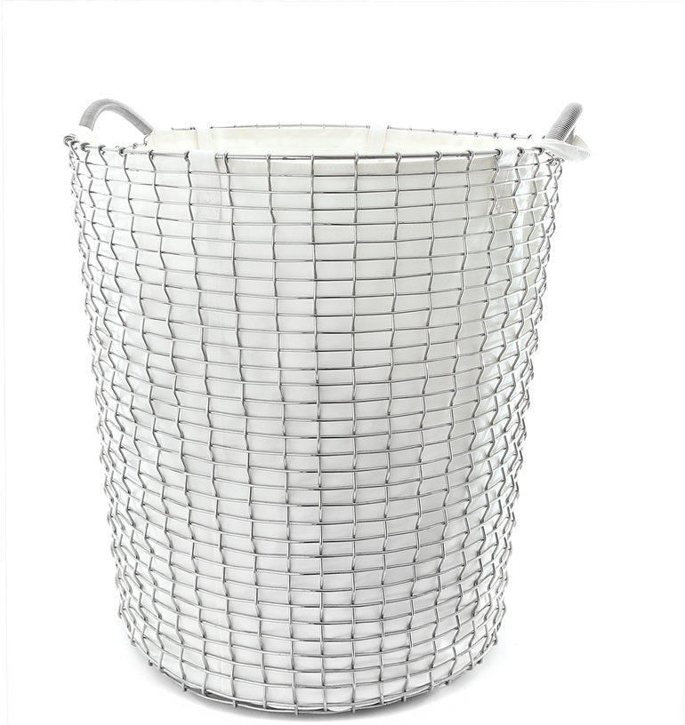 Sac en tissu blanc pour panier 80 L Laundry Bag - KORBO - The Cool Republic