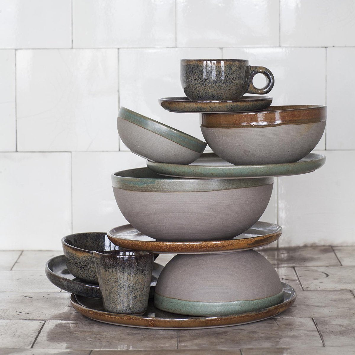 Saladier gris Surface - Serax - The Cool Republic