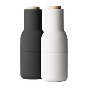 Salière et Moulin à poivre noir et blanc Grinder - Audo - The Cool Republic