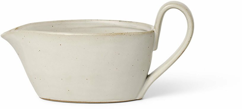 Saucière en porcelaine blanc cassé Flow - Ferm Living - The Cool Republic