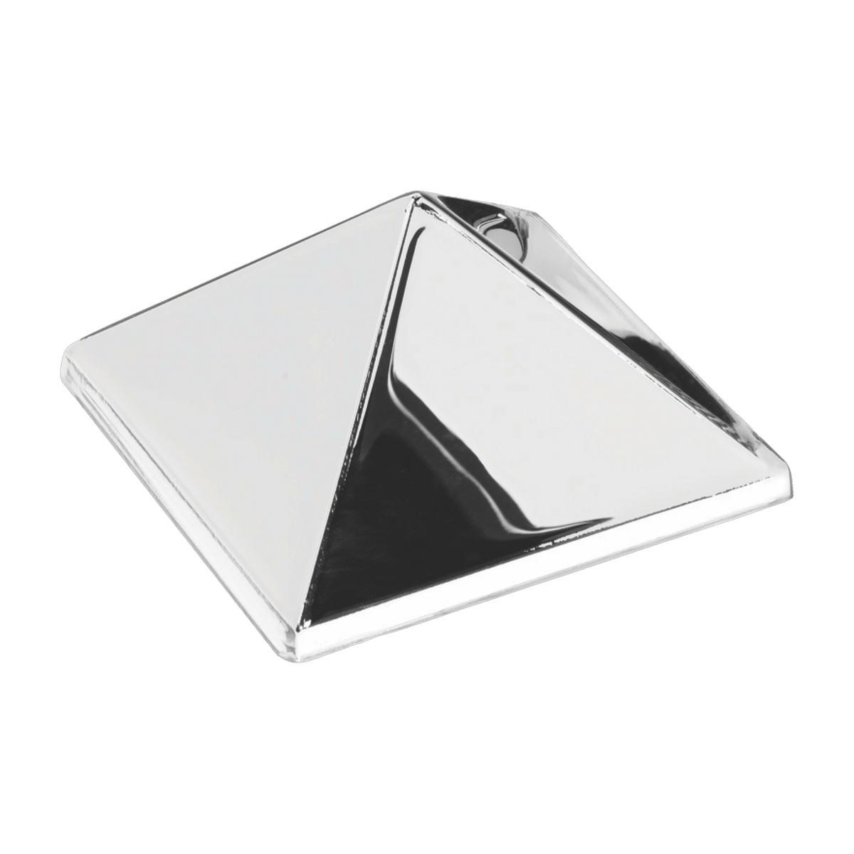 Mirror Sculpture clear acrylic wall 1 Pyramid - Verpan - The Cool Republic