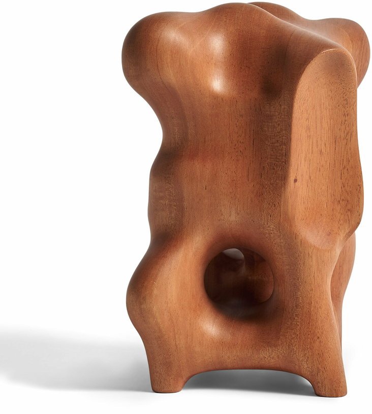 Sculpture Natural Organic en acajou - Ethnicraft Accessories - The Cool Republic