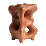 Sculpture Natural Organic en acajou - Ethnicraft Accessories - The Cool Republic