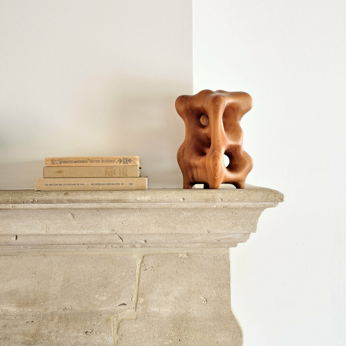 Sculpture Natural Organic en acajou - Ethnicraft Accessories - The Cool Republic