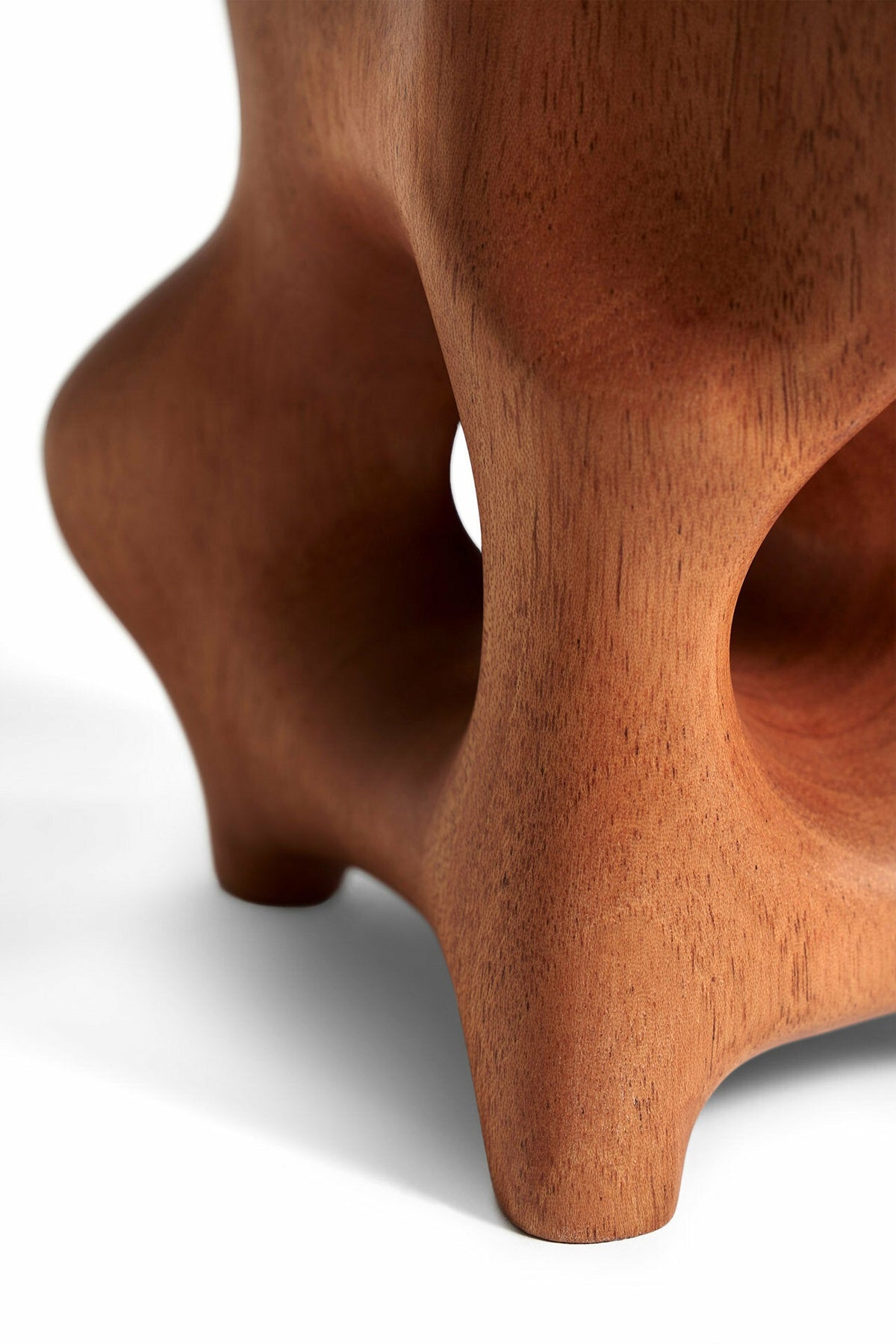 Sculpture Natural Organic en acajou - Ethnicraft Accessories - The Cool Republic