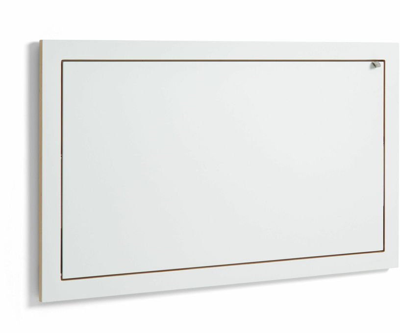 Secrétaire mural blanc 100 x 60 cm Fläpps - Ambivalenz - The Cool Republic