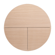 Wall mounted secretary in light cherry veneer Pill - Emko - The Cool Republic