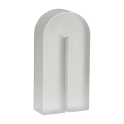 Arch Bookend Frosted - Hübsch - The Cool Republic