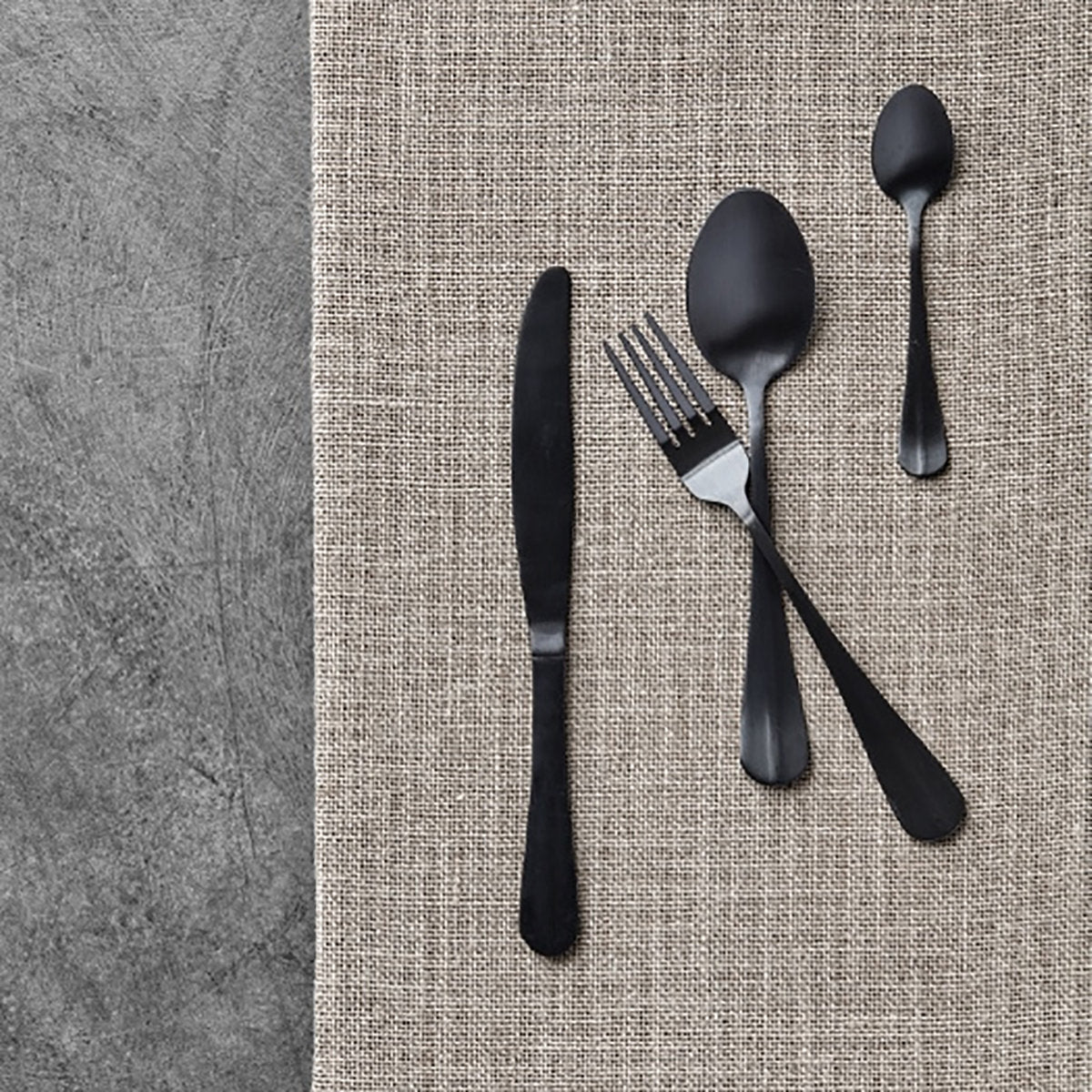 Service 4 couverts Black Noir - Nordal - The Cool Republic