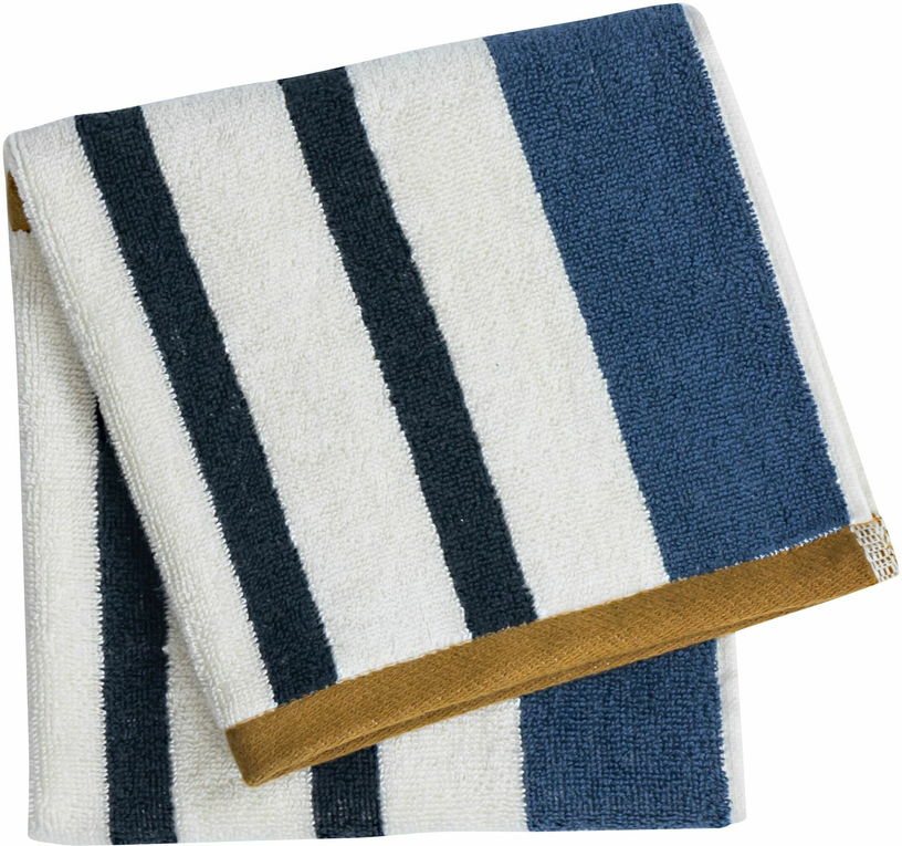 Serviette de bain 50 x 95 cm bleu orion Boudoir - Mette Ditmer - The Cool Republic