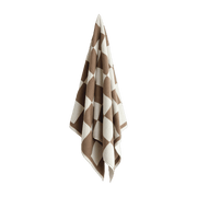 Cappuccino Towel 70 x 136 cm Check - HAY - The Cool Republic