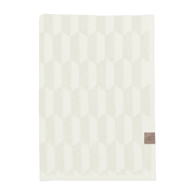 Serviette de bain blanc cassé 50 x 95 cm Geo - Mette Ditmer - The Cool Republic