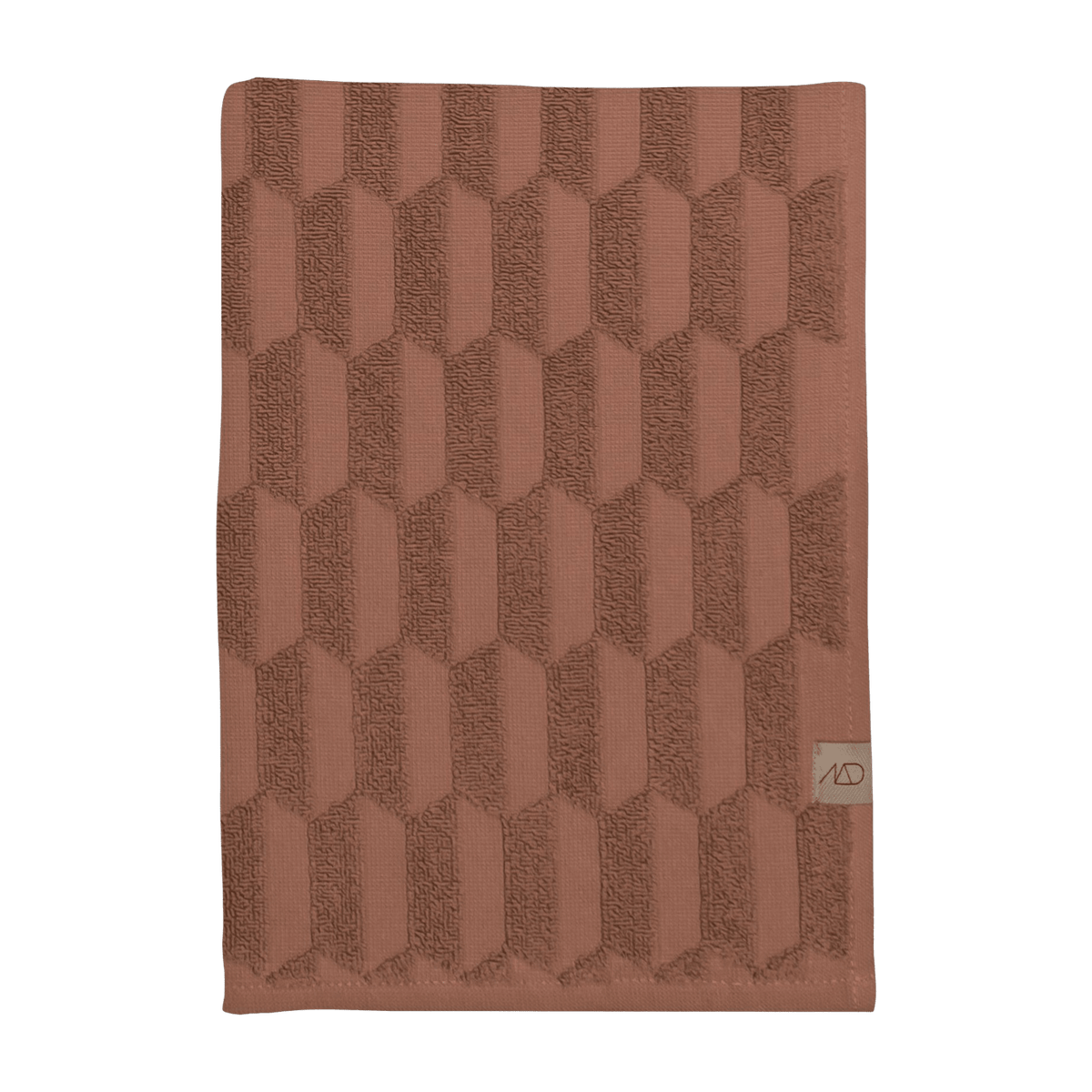Serviette de bain blush 50 x 95 cm Geo - Mette Ditmer - The Cool Republic