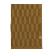 Serviette de bain curry 50 x 95 cm Geo - Mette Ditmer - The Cool Republic