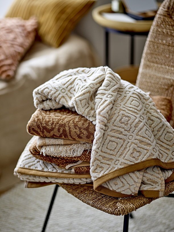 Serviette de bain Malou Nature Coton Oeko - Tex® - Bloomingville - The Cool Republic