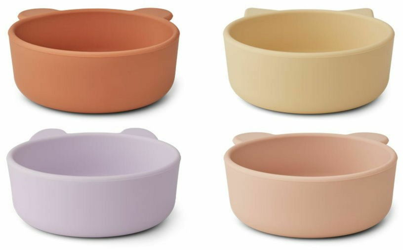 Set 4 bols en silicone Iggy - Liewood - The Cool Republic