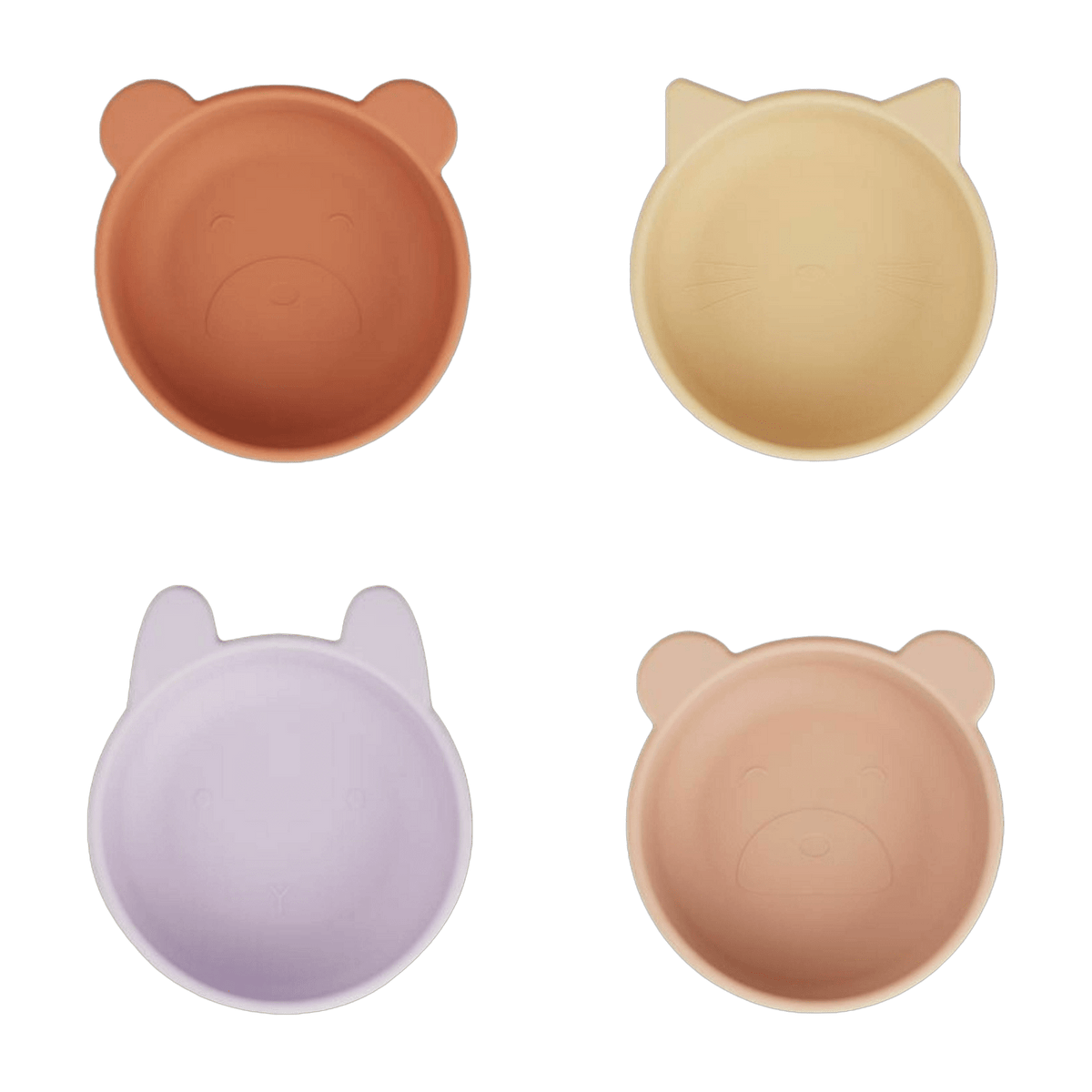 Set 4 bols en silicone Iggy - Liewood - The Cool Republic