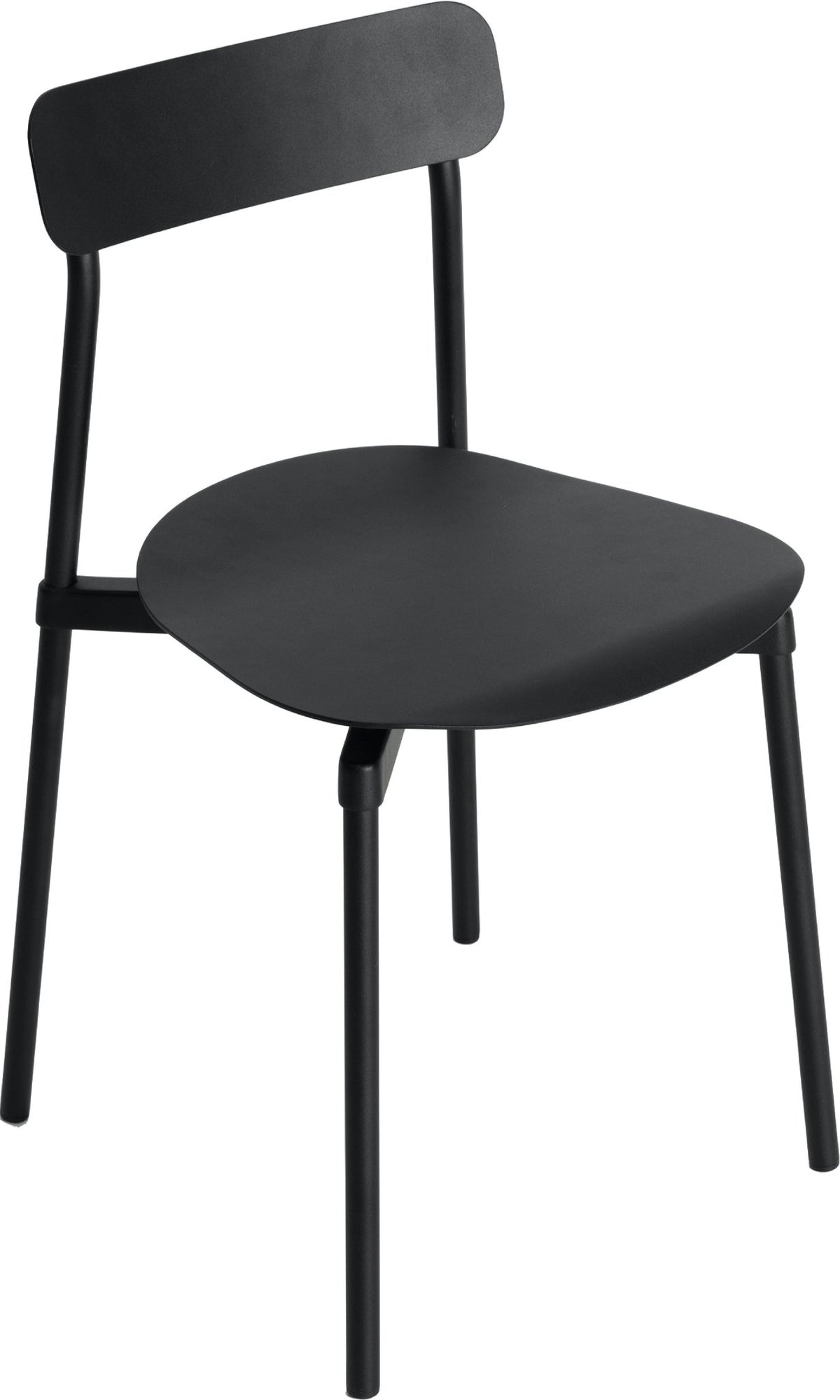Set de 2 chaises en métal noir Fromme - Petite Friture - The Cool Republic
