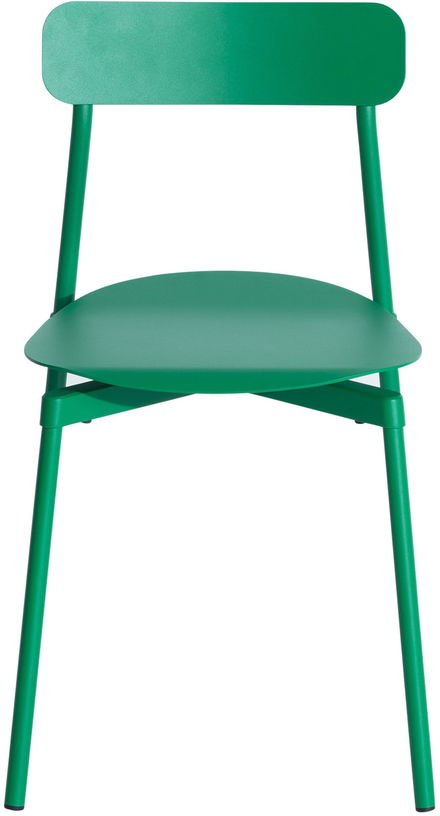 Set de 2 chaises en métal vert menthe Fromme - Petite Friture - The Cool Republic