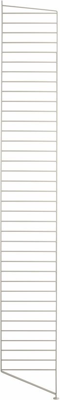 Set de 2 montants de sol en acier beige 200 x 30 cm - String furniture - The Cool Republic