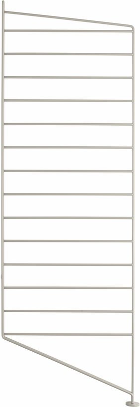 Set de 2 montants de sol en acier beige 85 x 30 cm - String furniture - The Cool Republic