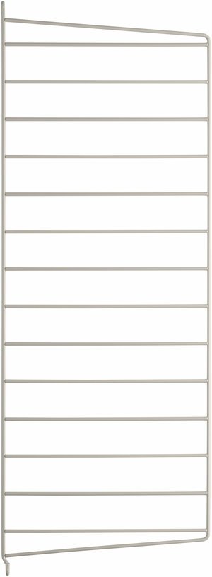 Set de 2 montants muraux en acier beige 75 x 30 cm - String furniture - The Cool Republic