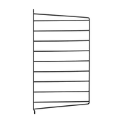 Set de 2 montants muraux en acier noir 50 x 30 cm - String furniture - The Cool Republic