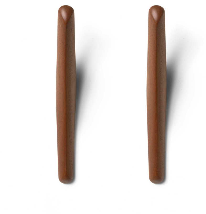 Set de 2 porte - manteaux en acajou massif PI - Ethnicraft Accessories - The Cool Republic