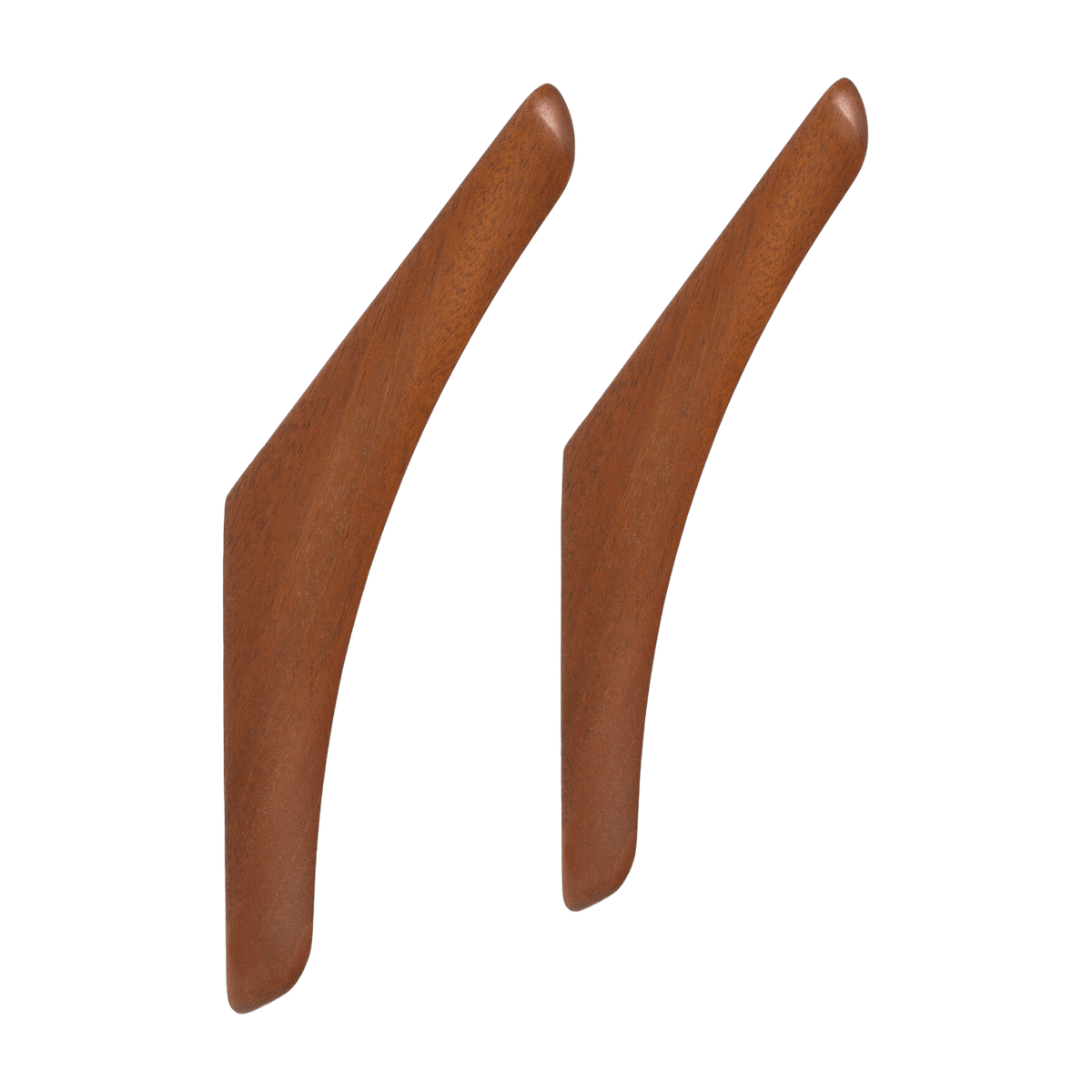 Set de 2 porte-manteaux en acajou massif PI - Ethnicraft Accessories - The Cool Republic