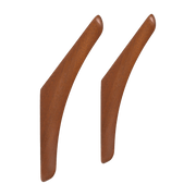 Set de 2 porte-manteaux en acajou massif PI - Ethnicraft Accessories - The Cool Republic