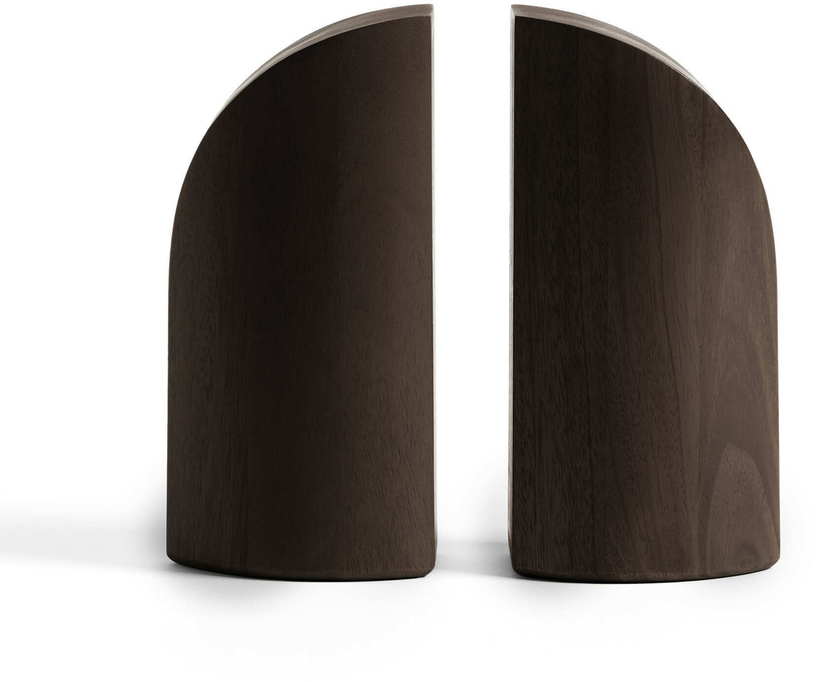 Set de 2 serre - livres en acajou massif foncé PI - Ethnicraft Accessories - The Cool Republic