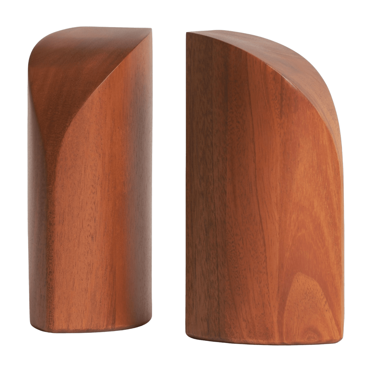 Set de 2 serre-livres en acajou massif PI - Ethnicraft Accessories - The Cool Republic