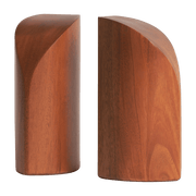 Set de 2 serre-livres en acajou massif PI - Ethnicraft Accessories - The Cool Republic