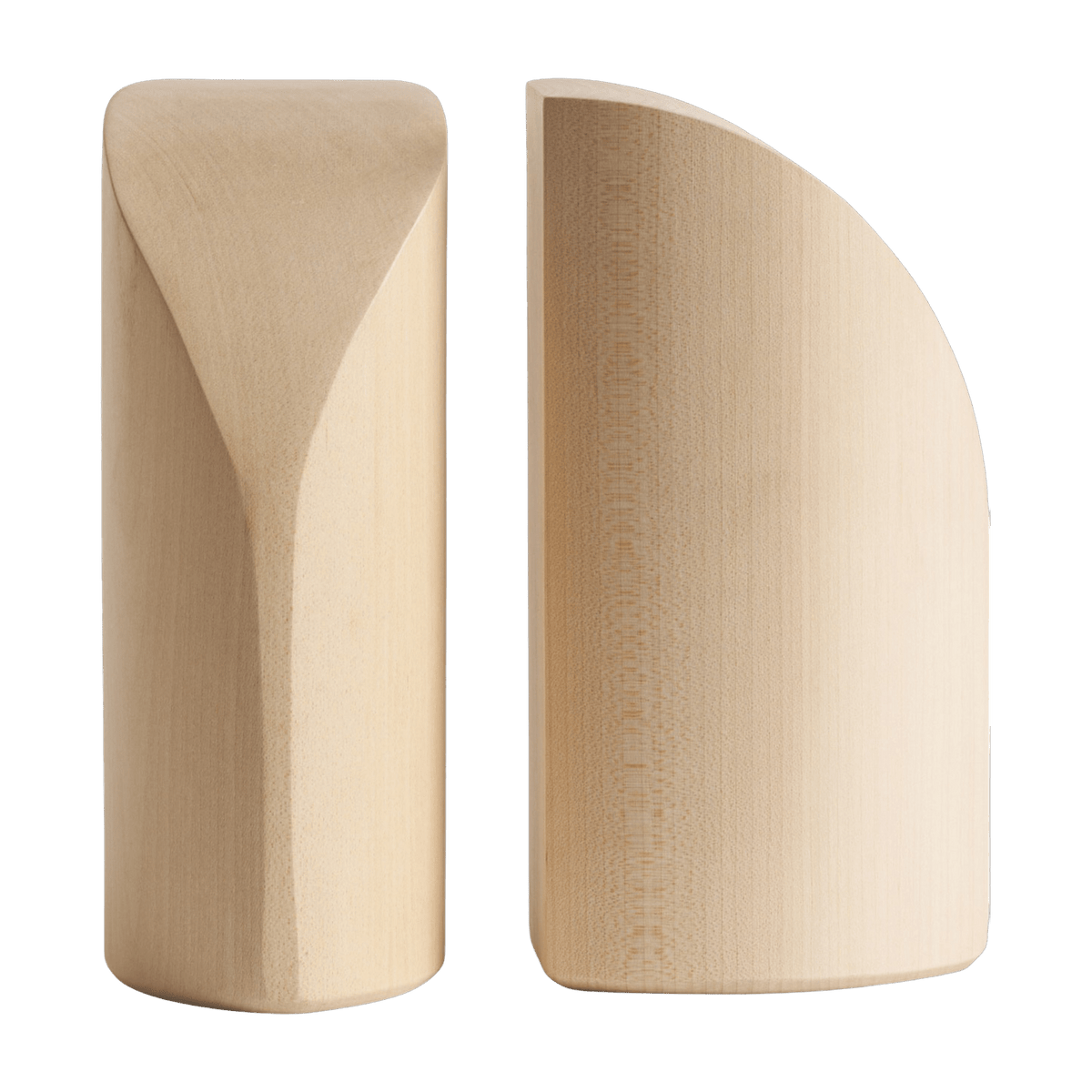 Set de 2 serre-livres en sycomore massif PI - Ethnicraft Accessories - The Cool Republic