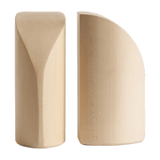Set de 2 serre-livres en sycomore massif PI - Ethnicraft Accessories - The Cool Republic