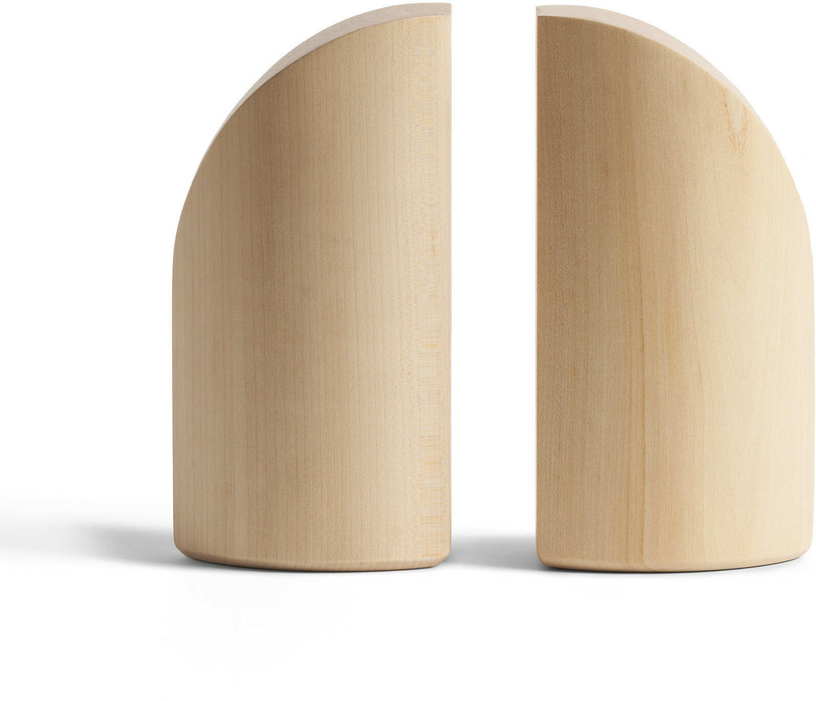 Set de 2 serre - livres en sycomore massif PI - Ethnicraft Accessories - The Cool Republic