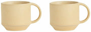 Set de 2 tasses à expresso butter Yuka - OYOY - The Cool Republic
