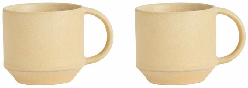 Set de 2 tasses à expresso butter Yuka - OYOY - The Cool Republic