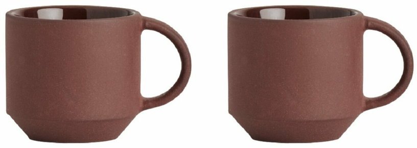 Set de 2 tasses à expresso terracotta Yuka - OYOY - The Cool Republic
