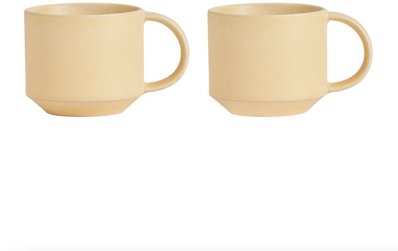 Set de 2 tasses butter Yuka - OYOY - The Cool Republic