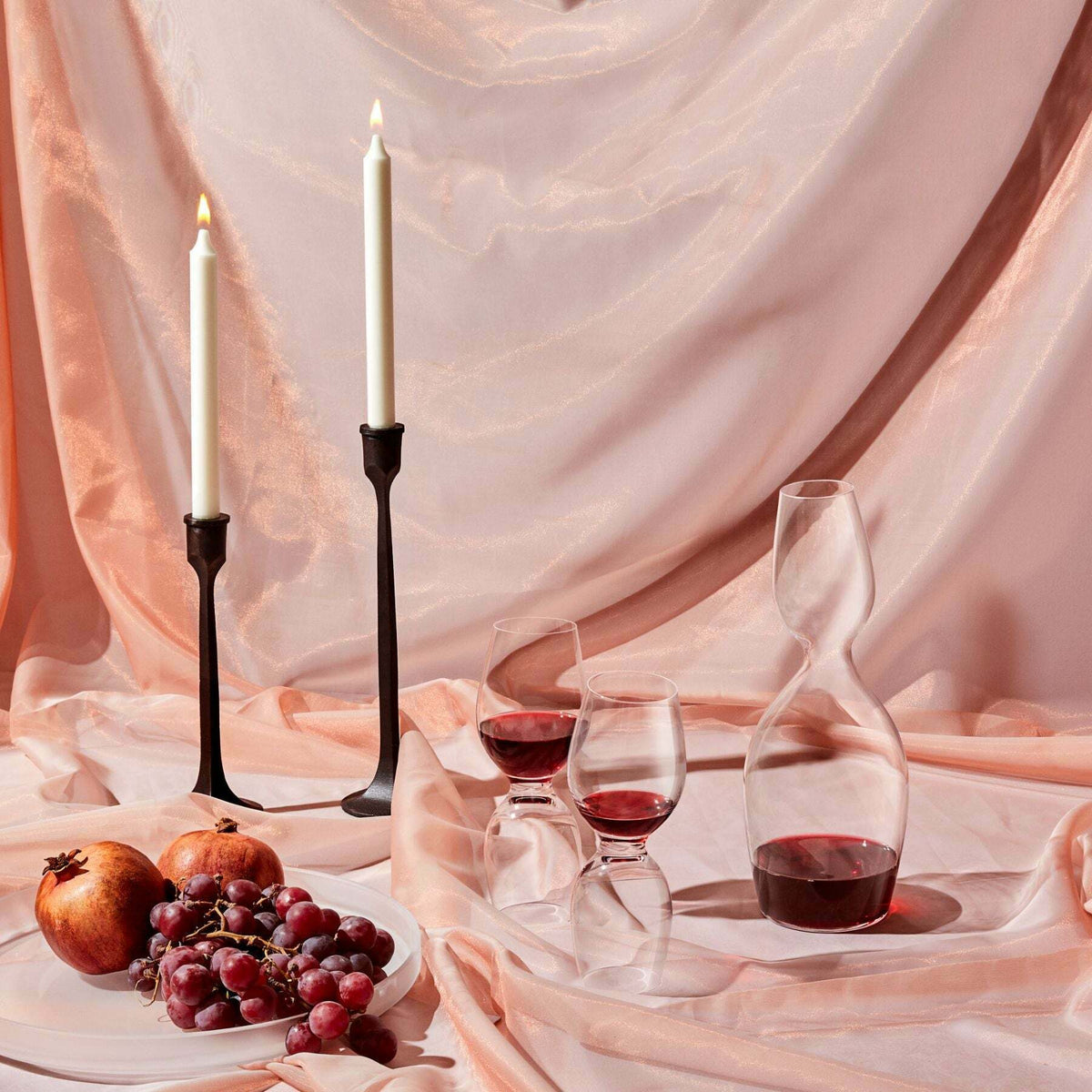Set de 2 verres à vin rouge ou blanc - Nude Glass - The Cool Republic