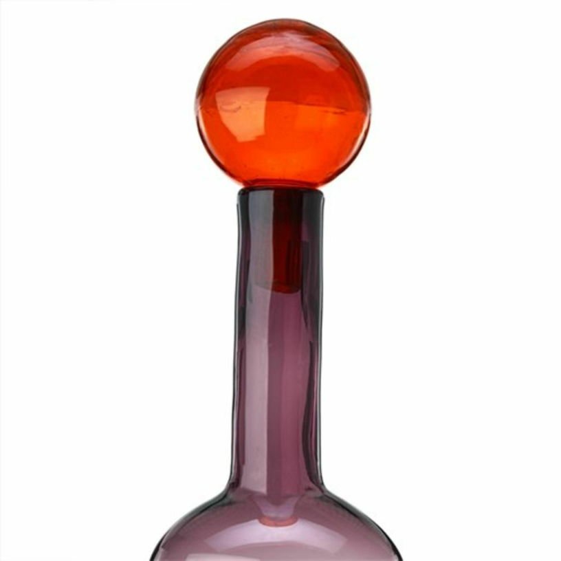 Set de 4 grandes bouteilles multicolore en verre Bubbles & Bottles - Pols Potten - The Cool Republic