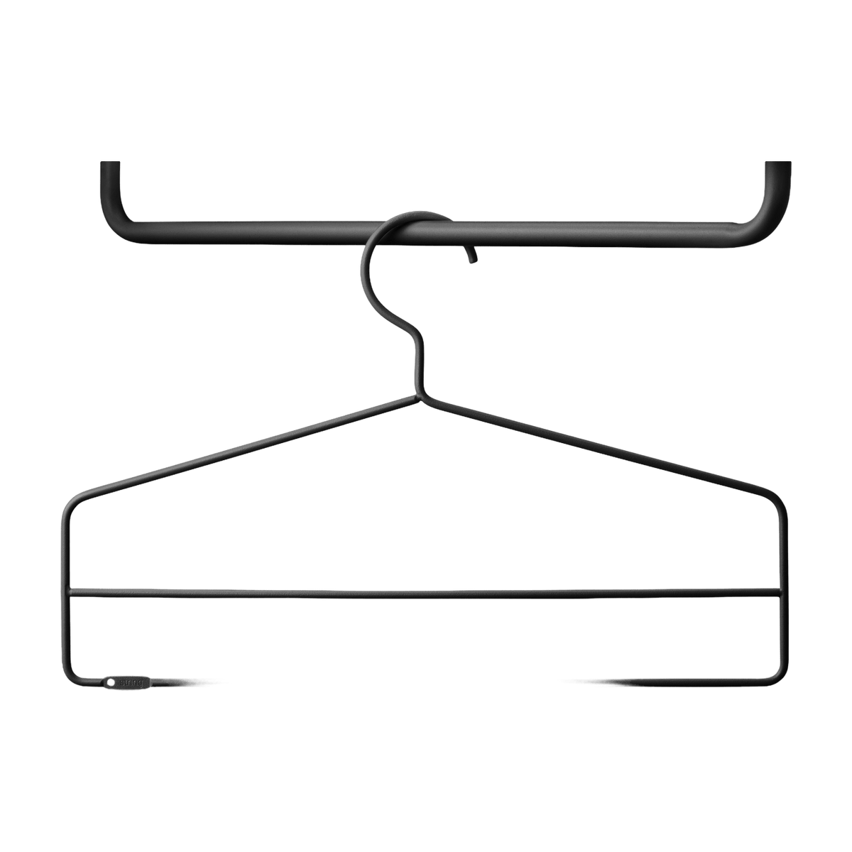 Set de 4 tringles en acier noir - String furniture - The Cool Republic