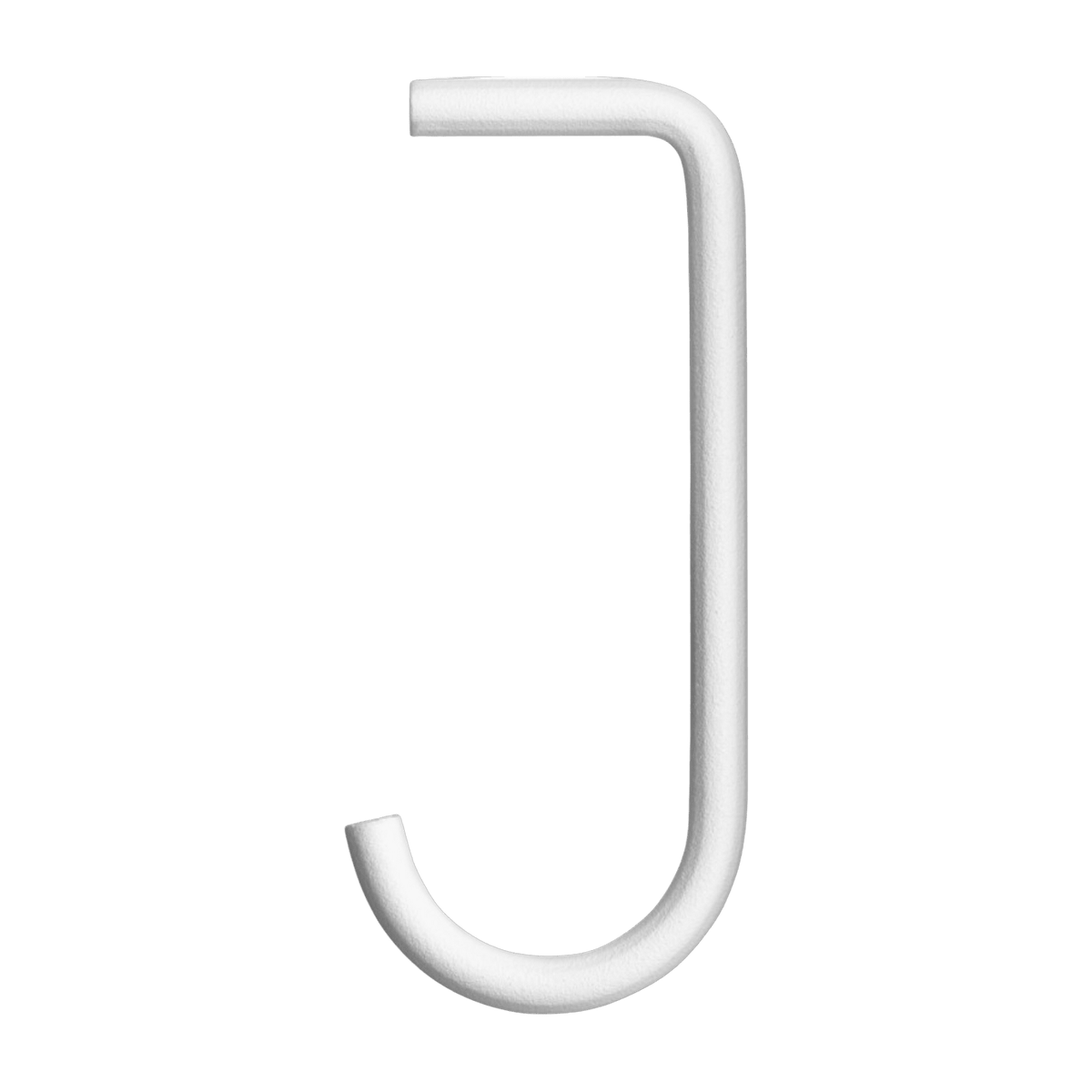Set de 5 crochets en métal blanc "J" - String furniture - The Cool Republic