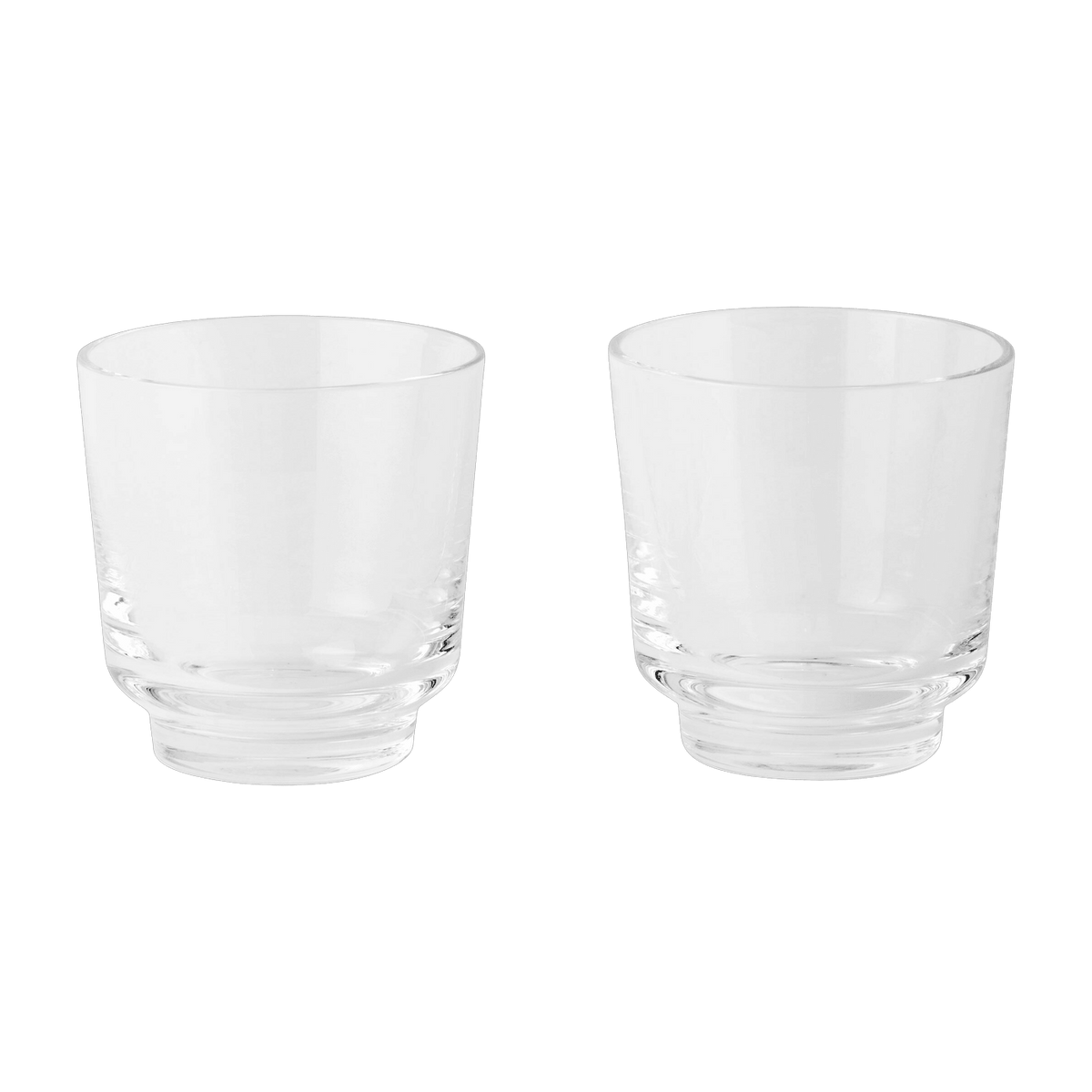 Set de deux verres transparents Raise 20 cl - Muuto - The Cool Republic