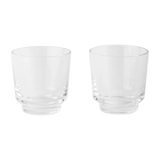 Set de deux verres transparents Raise 20 cl - Muuto - The Cool Republic