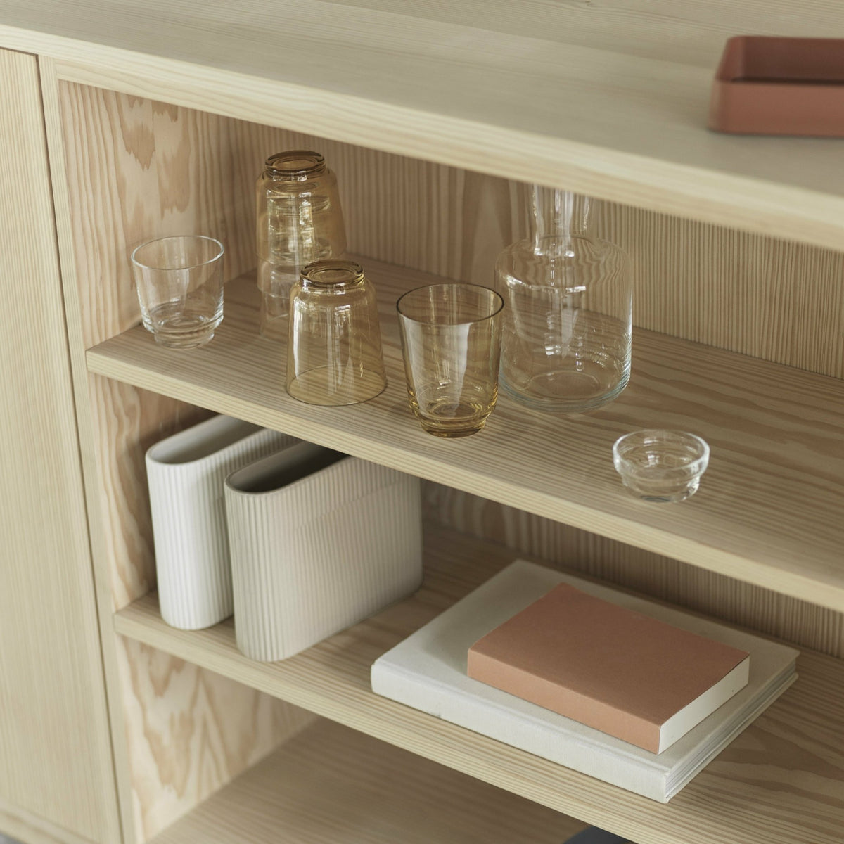 Set de deux verres transparents Raise 20 cl - Muuto - The Cool Republic