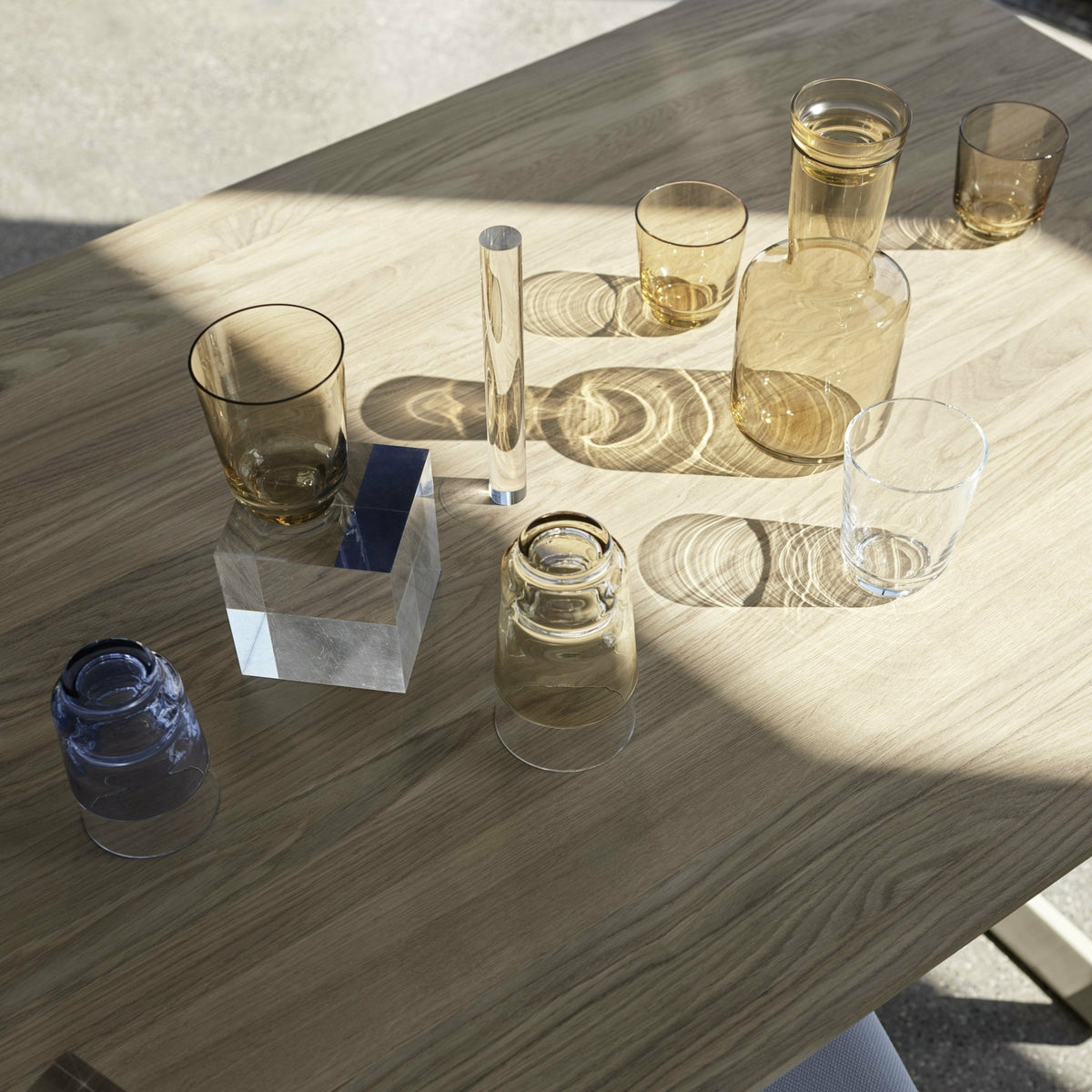 Set de deux verres transparents Raise 30 cl - Muuto - The Cool Republic