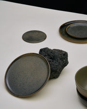 Set de vaisselle 12 pièces en grès marron Surface - Serax